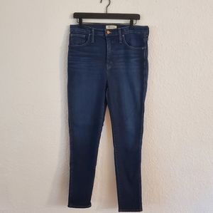 Madewell 10 inch high rise skinny jeans